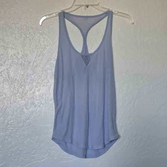 Set Of 3 Alo Yoga - Black Cherry Red, Moss Green, and Light Blue Tank TOPS SZ S - Picture 2 of 16